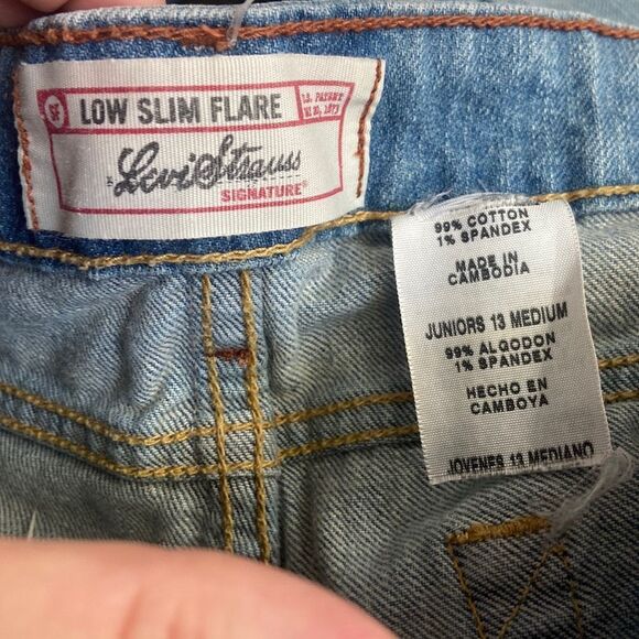 Levi’s low slim flare junior 13 - Picture 2 of 4